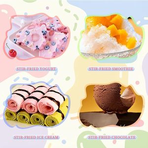 Máquina de Helado Suave Mini, Directo de Fábrica, para Uso Doméstico, de Acero Inoxidable, Portátil, Reutilizable, Apta para Lavavajillas, Pequeña Máquina para Hacer Yogurt Frito - Product Image 6