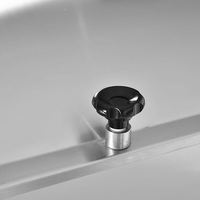 HMJ Mélangeur à pâte automatique de haute efficacité en acier inoxydable de qualité alimentaire pour restaurants, pour lait/eau/farine