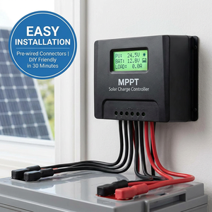Système de stockage d'énergie <span class=keywords><strong>solaire</strong></span> pour balcon 600W, kit ESS domestique, module PV monocristallin avec batterie au plomb-acide MPPT TUV pour - Product Image 3