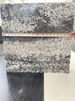 LangTaoSha Modern Villa Granit Abu-abu Poles Motif Gelombang Batu Alam Ukuran Kustom Harga Pabrik untuk Dinding Lantai
