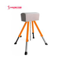 Cheval de gymnastique compact HAOGYM, équipement de gymnastique pas cher à vendre, table de saut