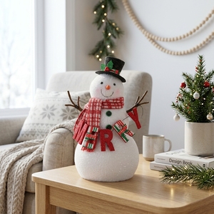 Mini Bambole di Neve Kawaii in Tessuto, Decorazioni per Albero di <span class=keywords><strong>Natale</strong></span>, Forniture per Mercatini Natalizi in Offerta - Product Image 1