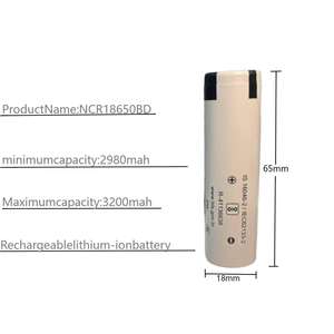 100% Оригинальный NCR18650 BD 3200 мАч 3,7 В Цилиндрический литий-ионный аккумулятор Перезаряжаемый для фотографического оборудования медицинских устройств - Product Image 2