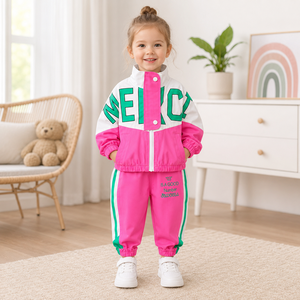 <span class=keywords><strong>Ropa</strong></span> Infantil, <span class=keywords><strong>Ropa</strong></span> de Primavera para Niñas, Conjunto de Dos Piezas de Primavera y Otoño, Estilo Coreano, Estilo Occidental - Product Image 1