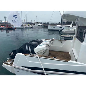 Yacht de pêche bateau essence moteurs à essence <span class=keywords><strong>hors</strong></span>-<span class=keywords><strong>bord</strong></span> 32ft frp grp frberglass grande cabine travailler autour - Product Image 4