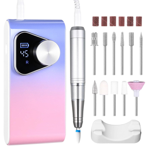Taladro Eléctrico para Uñas 45000 RPM Recargable con Motor sin Núcleo, Taladro para Uñas Resistente al Agua para Uñas Acrílicas, Kit de Taladro Eléctrico Portátil - Product Image 1