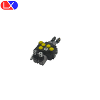Vanne hydraulique Lixin ZT12 à double micro-interrupteur, débit de 45 L par minute, commande de précision, collecteur compact pour direction et levage de chariot élévateur