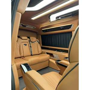 อัพเกรดภายในรถยนต์หรูหรา แบ่งพื้นที่เต็มรูปแบบ พร้อมตกแต่งภายในแบบ VIP สำหรับรถตู้โตโยต้า คอมมิวเตอร์ ไฮเอซ - Product Image 4