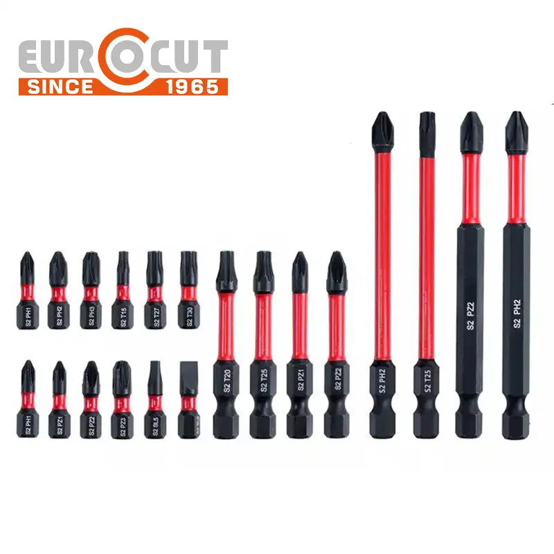 Geweldige Kwaliteit Ph2 Impact Driver Boor Bits Magnetische Schroevendraaier Bit Dobbelt S2 Hex Cross Schroef Kop Elektrische Pz2 Schroevendraaier Set