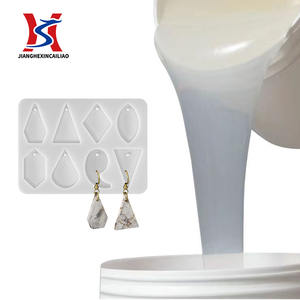 Gomma siliconica liquida ad alta resistenza al platino per realizzare la muffa per la copia delle impronte digitali - Product Image 1