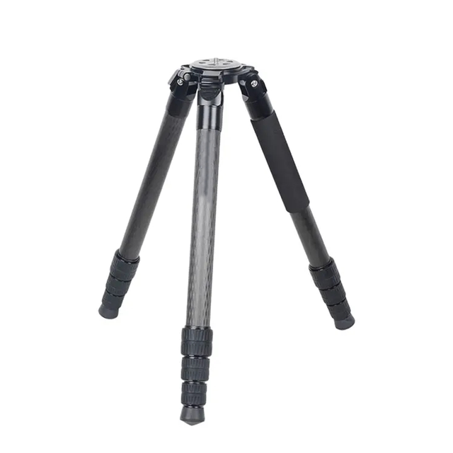 Carbon Fiber Tripod With Fluid Head Professional Heavy Duty Big for Dslr Camera Accessories Free Shoulder Pad