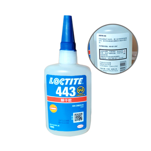 Henkel <span class=keywords><strong>LOCTITE</strong></span> 443 Adhesivo de <span class=keywords><strong>Cianocrilato</strong></span> de Curado Rápido y Alta Resistencia para Goma, Plástico y Metal - Adhesivo de una Parte sin Mezcla - Product Image 2