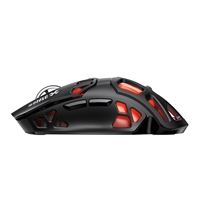 Ratón Inalámbrico para Computadora ONIKUMA DM09 1000hz 12000 DPI, Accesorios de Computadora al por Mayor, Ratón USB Recargable de 600mAh con RGB