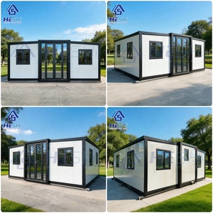 Casa Contenedor Prefabricada Expandible de 40 y 20 Pies, Venta al por Mayor, 1, 2, 3, 4, 5 Dormitorios, Jardín, Cocina, Casa Modular, Cabaña - Product Image 3