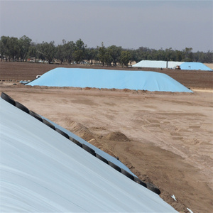 Bâche de Silage en Plastique Anti-Déchirure Résistante aux UV de 150 Microns avec Service de Découpe pour le Stockage d'Aliments pour Animaux - Product Image 5
