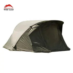 Carpa de pesca de carpa instantánea, tubo de aire inflable de tierra salvaje