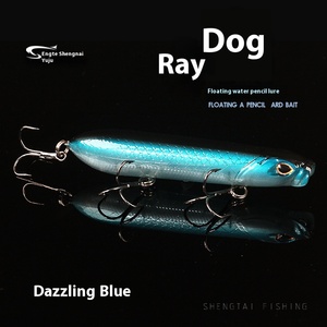 Thunder Dog Nhân Tạo Nổi Câu Cá Lure Nhựa Crank Bait Cho Dưới Câu Cá Mặt Nước Luya Bait - Product Image 2