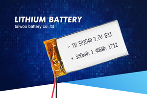 OEM ODM kökenli fabrika toptan 502040 3.7V 380mAh polimer şarj edilebilir lityum iyon batarya - Product Image 5