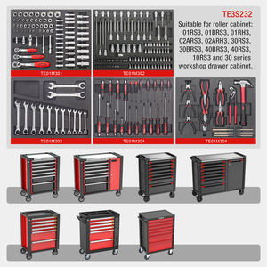 Ningbo Kinbox 232 pcs 7 Cassetto Mobile di Riparazione Pesante Carrello Strumento Werkzeugwagen Mit Werkzeug/Strumento Set Armadio di Stoccaggio - Product Image 3