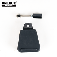 UNLOCK Pad d'entraînement silencieux électronique professionnel multi-capteurs à tonalité réglable pour batterie électronique Roland Musical