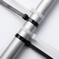 Bridas de nailon autoblocantes con resistencia a la tracción de 8 kg para el agrupamiento de cables eléctricos, con certificación RoHS, CE y REACH.