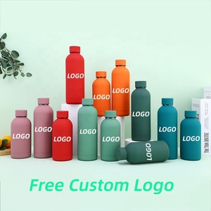 Miễn phí tùy chỉnh logo 350/500/750ml/1L miệng nhỏ hai lớp 304 thép không gỉ Frosted xuất hiện công suất lớn phích chai - Product Image 5