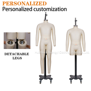 Mannequin de couture sur mesure multifonctionnel avec tête détachable, impression <span class=keywords><strong>3D</strong></span>, taille standard, modèle d'essayage professionnel pour usine - Product Image 4