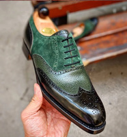 Chaussures italiennes pour hommes en cuir véritable de haute qualité, décontractées, respirantes, imprimées, pour le bureau et les soirées, à lacets, bout pointu, pour le printemps et l'été