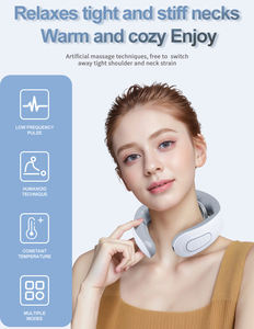 Draagbare oplaadbare <span class=keywords><strong>mini</strong></span>-elektrische puls-therapie nekmassage-apparaat voor het kneden van de cervicale wervels - Product Image 3