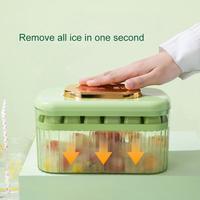 Service de Sourcing pour Agents Dropshipping : Moule à Glaçons en Silicone à Pression, Bac de Rangement Créatif avec Couvercle pour Bar K