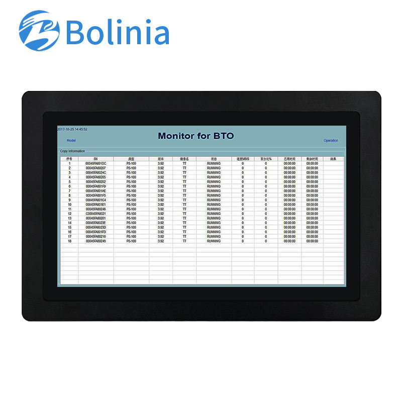 11.6 Inch 1366x768 IPS 1920x1080 for VGA USB Capacitive Touch Metal Aluminum Frame TFT Industrial Monitor