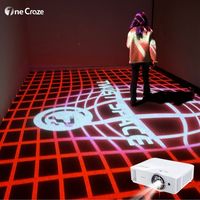 Système de jeu interactif pour parc d'attractions, plus de 200 jeux, dalles interactives au sol, projection métallique, prix compétitif