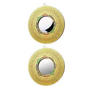 Livraison rapide Taiji traditionnel huit diagrammes miroir Style Feng Shui coulée en alliage de cuivre - Product Image 3