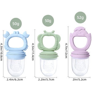 Chupete de grado alimenticio <span class=keywords><strong>para</strong></span> bebé, alimentador de fruta fresca, juguete <span class=keywords><strong>para</strong></span> dentición de fruta infantil, producto de silicona <span class=keywords><strong>para</strong></span> bebé, libre de BAP, ftalato - Product Image 4