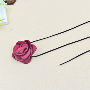 Collar y Pulsera de Flores de Rosa Estilo Pasión Pura Transfronteriza Francesa, Collar de Lujo Ligero Personalizado de Alta Gama - Product Image 6