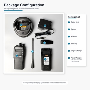 Radio portable analogique-numérique <span class=keywords><strong>Motorola</strong></span> CP200d d'origine, 16 canaux VHF 5W ou UHF 4W, IP54, pour les entreprises, vente en gros, fourniture de projets - Product Image 3