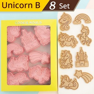 Cortadores <span class=keywords><strong>de</strong></span> Galletas <span class=keywords><strong>de</strong></span> Unicornio No Tóxicos para Hornear, Seguros para <span class=keywords><strong>que</strong></span> los Niños Creen sus Propias Golosinas del <span class=keywords><strong>Reino</strong></span> Mágico - Product Image 2