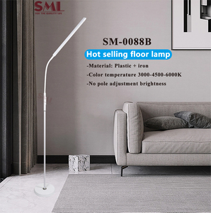 SML 3 Grade Gradateur Haute Qualité Blanc Nordique LED Lampadaire Décor À La Maison Lampadaires <span class=keywords><strong>pour</strong></span> Salon Décor - Product Image 2