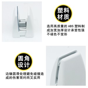 Aluminum Alloy Glass <b>Clip</b> Clamp For Office Desk Partition Panel No Drilling Required - Product Image 5