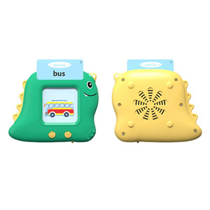 Intelligent 200 Flash Card Learning Machine Early Educational Chinese-English Speech <strong>Therapy</strong> for Kids <strong>Dinosaur</strong> Theme Made Paper - Product Image 3