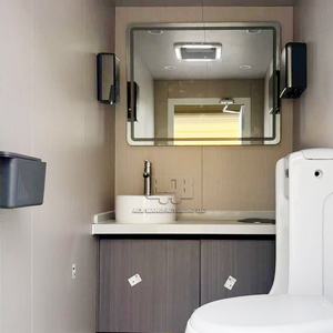 Remorques de toilettes portables en acier au design moderne de luxe au meilleur prix pour les achats en plein air Toilettes mobiles pour les salles de bain - Product Image 5