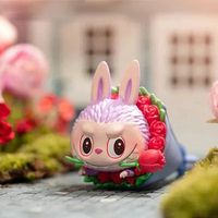 POP MART Labubu the Monsters Flower Elves Series Blind Box Toys Kawaii Anime Action Figure Surprise Guess Bag Mystery Box