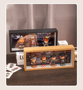 Vente <span class=keywords><strong>en</strong></span> gros 13x34cm <span class=keywords><strong>Cadre</strong></span> <span class=keywords><strong>photo</strong></span> <span class=keywords><strong>3D</strong></span> <span class=keywords><strong>en</strong></span> bois profond personnalisé avec <span class=keywords><strong>verre</strong></span> Utilisation à domicile <span class=keywords><strong>Cadre</strong></span> de boîte d'ombre Boîte aveugle personnalisée Jouets - Product Image 4