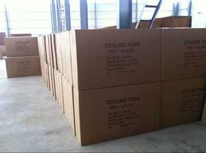 Hot Sale Geflügel Waben Kühl kissen Cellulose Wasser Wellpappe Kühl kissen - Product Image 2