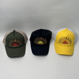 <span class=keywords><strong>Gorra</strong></span> Trucker de 5 Paneles Estilo Retro Americano con Bordado de Letras DXM, Gorras Trucker de Malla Transpirable para Hombre - Product Image 6