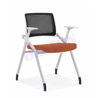 Chaise de formation en plastique PP pour bureau de réception d'invités Stack bon marché chaise de bureau empilable pour salle de conférence de formation en plastique