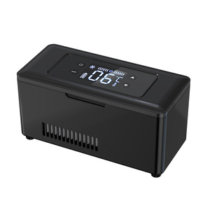 Mini réfrigérateur portable électrique pour peptides, idéal pour les voyages, la voiture, la maison, l'hôtel, les flacons, réfrigérateur DC, congélateur pour peptides - Product Image 1