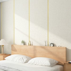 Papel Tapiz Autoadhesivo de Vinilo con Textura de Tela de Hotel, Espuma 3D, Lino Moderno, Impermeable, Adhesivo para <span class=keywords><strong>Pared</strong></span>, Papel Tapiz Impermeable para el Hogar - Product Image 6