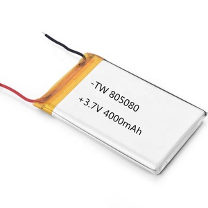 Hot Sale 3,7 v 4000mAh 805080 lithium polymer Ion's Battery cell charger with kc - Product Image 1