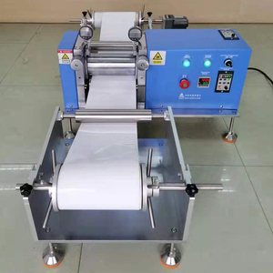 Máquina laminadora de electrodos para baterías de litio de laboratorio con control de rollo a rollo y dispositivos de alimentación y bobinado - Product Image 2
